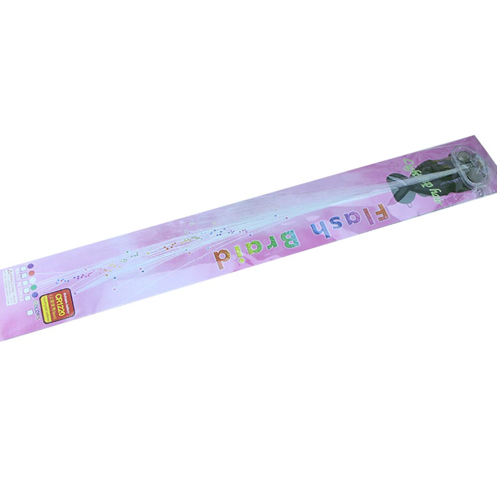 Led pruiken gloeiende flitslamp haar vlecht clip haarspeld feest verjaardag speelgoed en grappige knipperende verlichting speelgoed voor meisjes