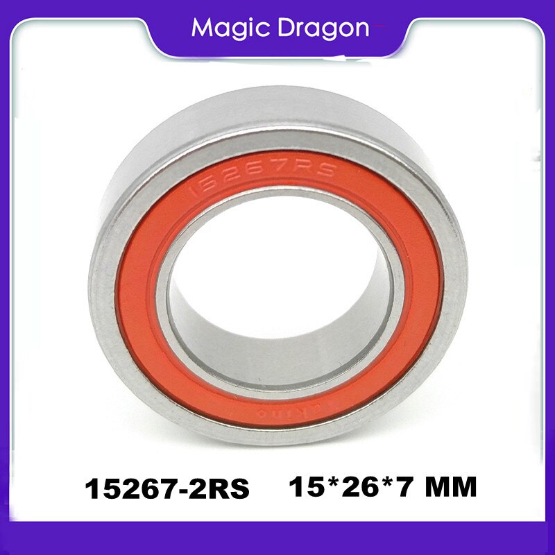 15267-2RS 15267RS MR15267 15267 2RS GCR15 roulement à billes 15x26x7mm roues de vélo support inférieur roulement de réparation 15*26*7 MM