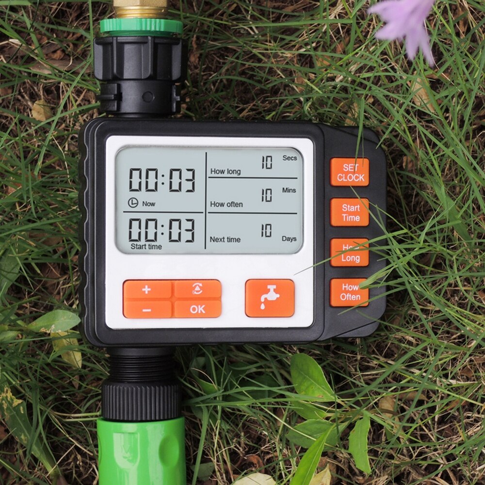 Automatic Watering Timer Irrigation Controller Irrigation Timer Watering Controller Watering Sprinkler SystemGarden Accessories