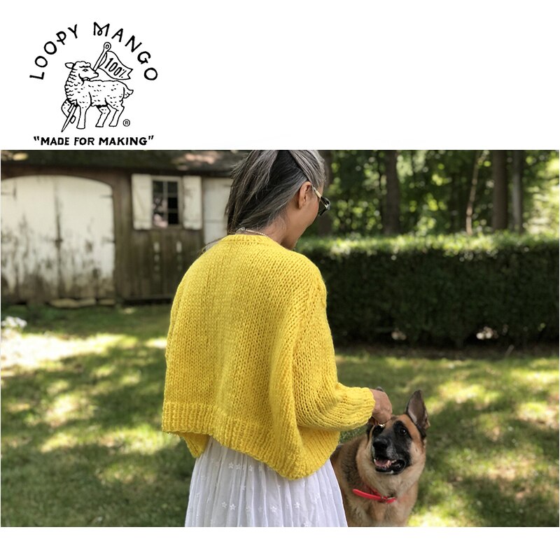 Loopy Mango merino worsted Yarn 100% Merino Wool Yarn soft and warm Handknitting Yarn