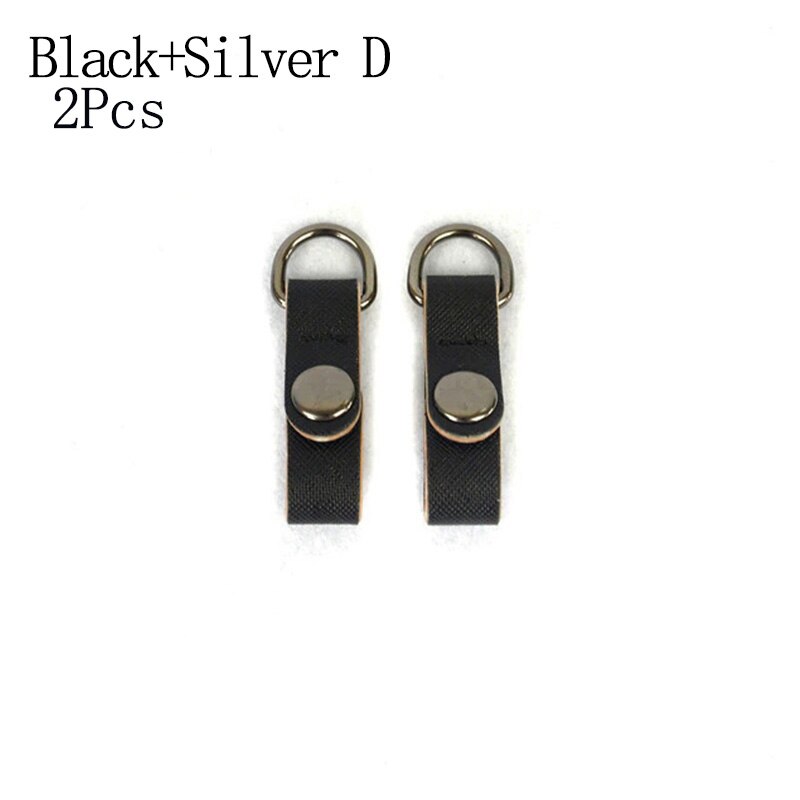2 Stuks Clip Sluiting Bevestiging Voor Obag Schouderbanden Platte Haak Kleurrijke Attachment Clip Pu Lederen Metalen Haak Clip Voor opocket: 10