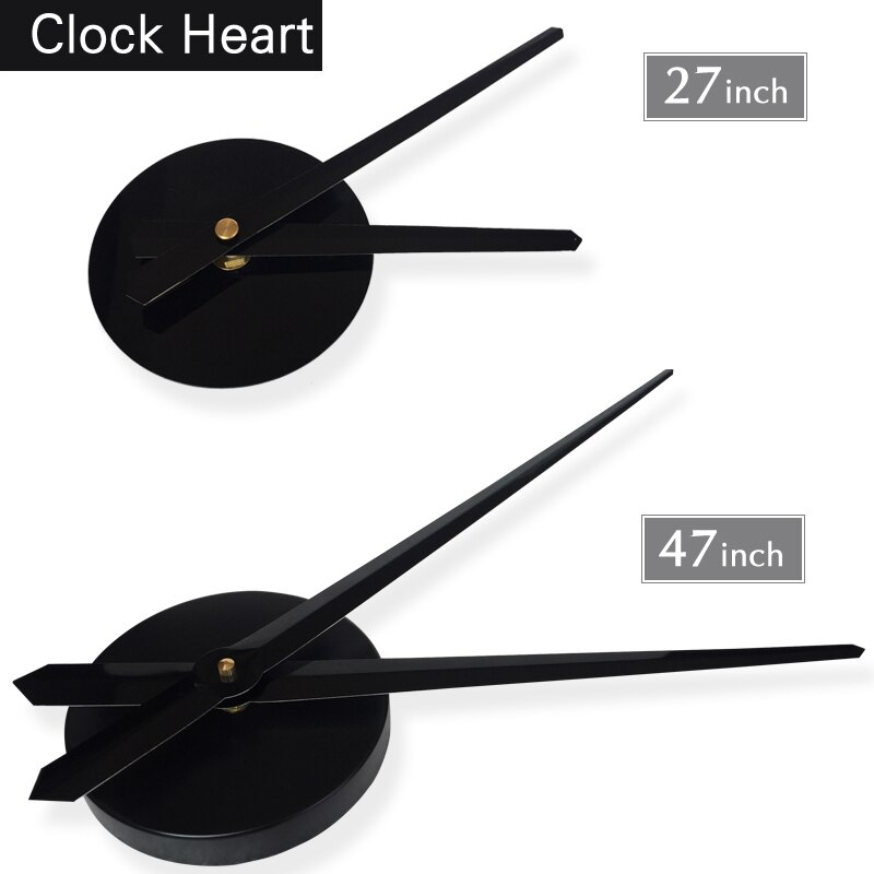 Horloge murale grand miroir, moderne 3D, décoration pour la maison, bricolage, unique,