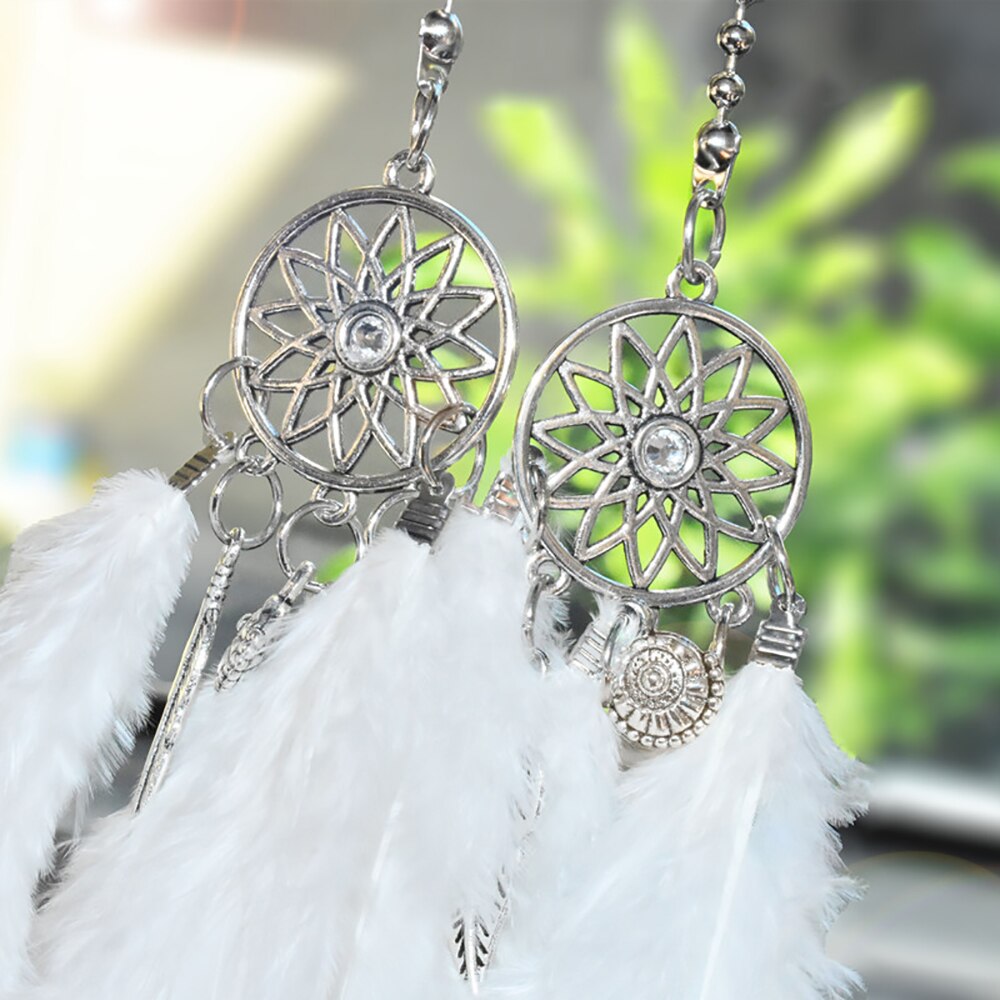 Mini Dream Catcher Feather Hanging Decor Wall Car Hanging Ornament