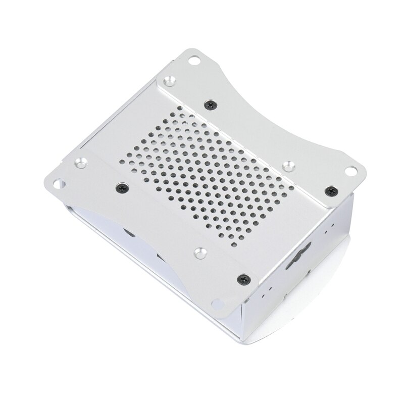 Latest Raspberry Pi 3 Model B Plus Aluminum Case Metal Enclosure Hanging Bracket VESA Mounted also for RPI 3B+/RPI 3