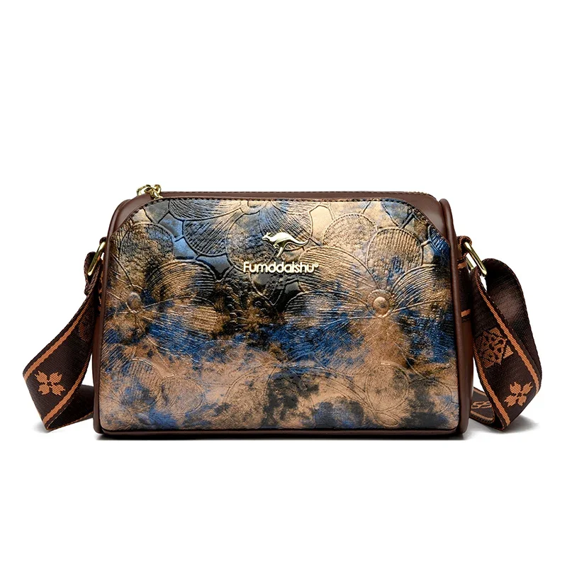 Femmes de en cuir souple sacs à bandoulière de luxe sacs à main de créateur Sac à bandoulière dames Vintage messager déplacements Sac A Main: Ivoire
