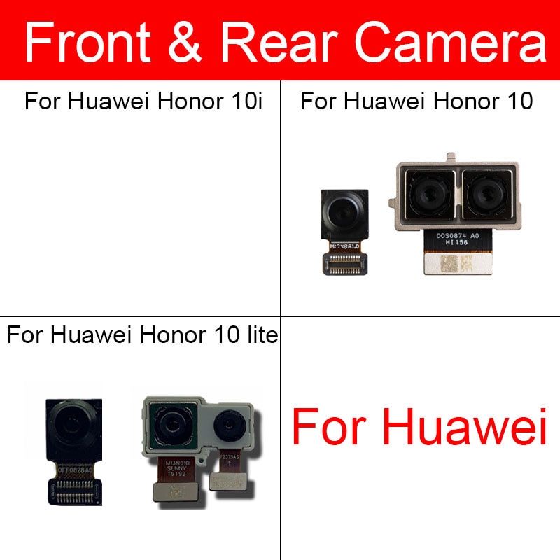 Hinten Wichtigsten Kamera Für Huawei Honor 10 10i Lite Zurück groß Kamera Mit Blick Auf Kleine Kamera biegen Kabel Band Ersatz Reparatur teile