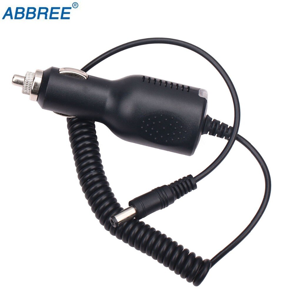 Abbree 12 V-24 V Autolader Kabel Lijn Met Indicatielampje Voor Abbree AR-F1 AR-F2 AR-F6 AR-F8 AR-889G walkie Talkie Radio