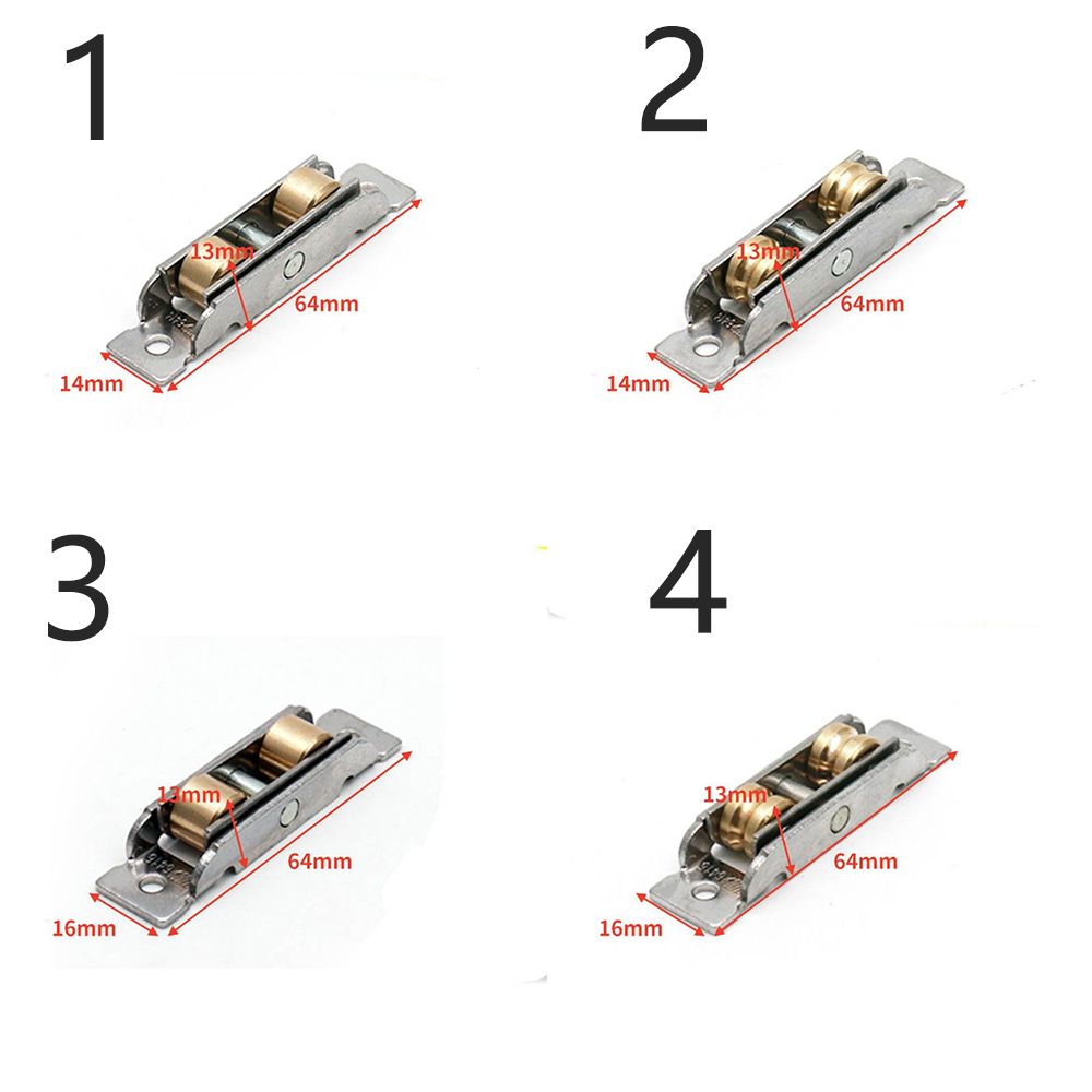 Fensterrolle, Fensterrollen aus Edelstahl, Schiebetürrolle, Riemenscheiben, Rad, Möbelbeschläge, praktische Heim-Hardware-