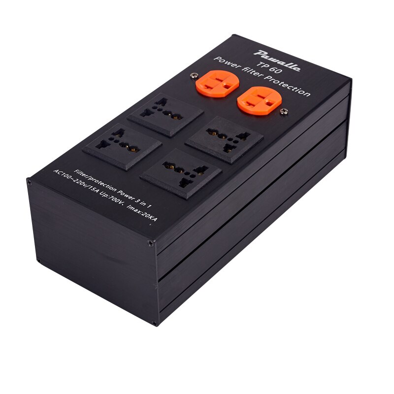 TP60 Level Two anti-surge 15A Overload Protection Audio Power Filter Socket