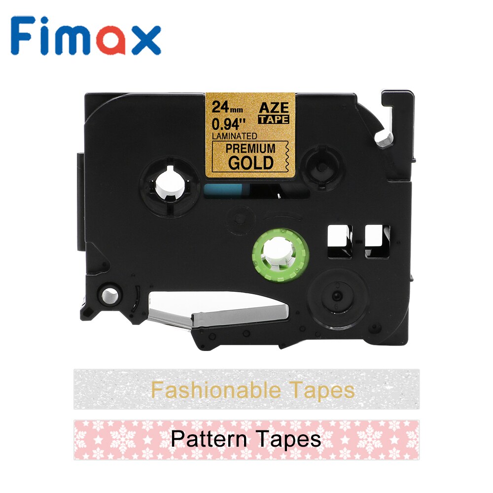 Fimax 31 Colors tze231 Tze-131 Pattern Tapes 12mm Compatible for Brother P-touch Printer tze tape Tze-231 label Ribbons