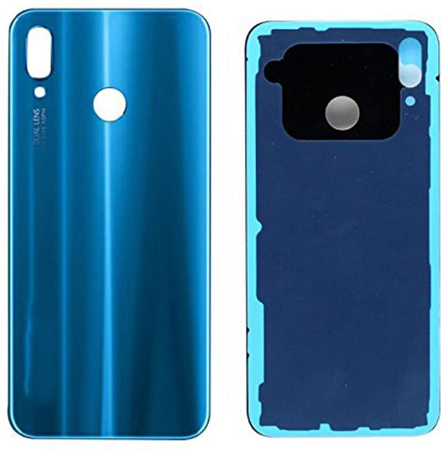Funda trasera de cristal para Huawei P20 lite, protector de batería con lente de cámara para Huawei P20 Lite Nova 3e