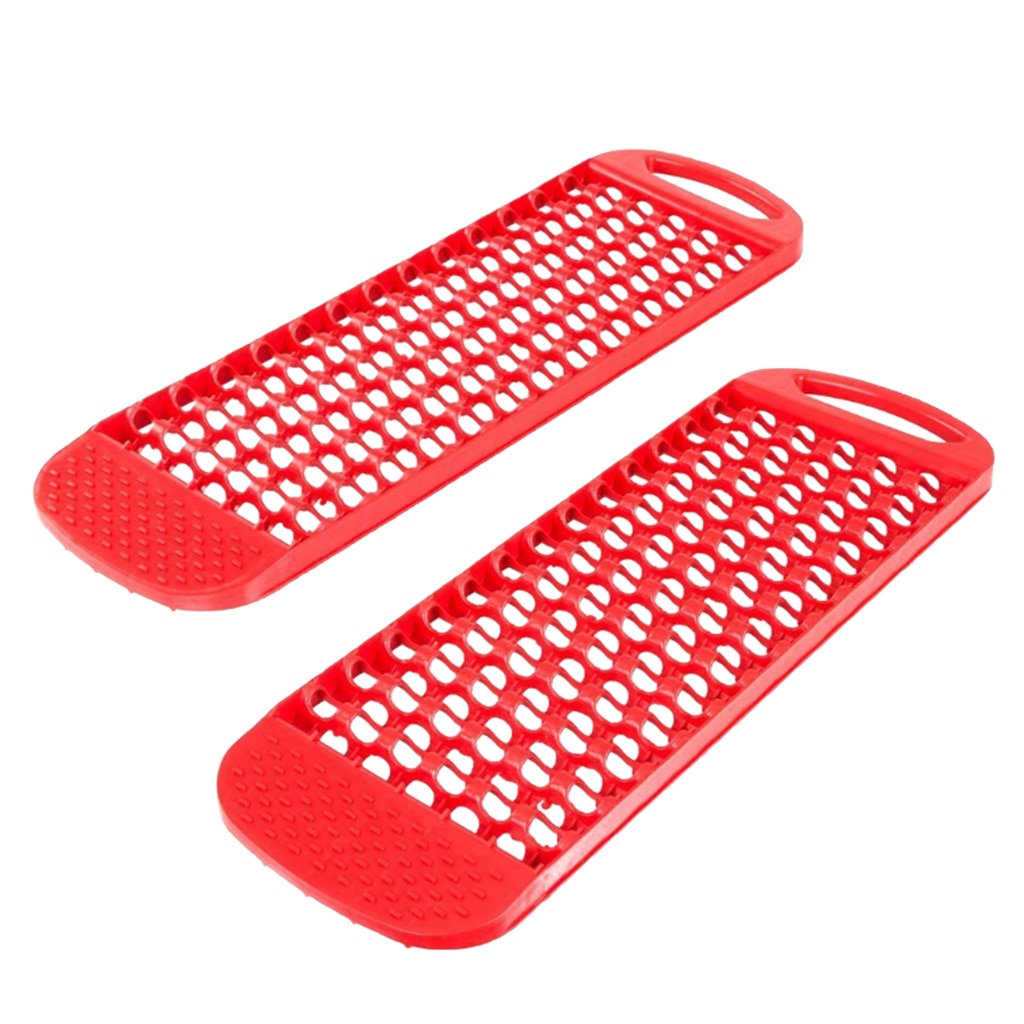 Almohadillas antideslizantes para rueda de coche, alfombrilla de tracción de neumáticos de emergencia para todo clima, arena, barro, nieve, hielo, terreno complejo, 2 uds.