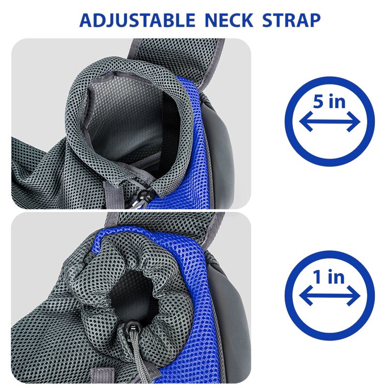 Sac fourre-tout de sac à main de transporteur de chiot d'animal de compagnie S/M sac à bandoulière extérieur de chien de voyage maille Oxford confort simple léger commode