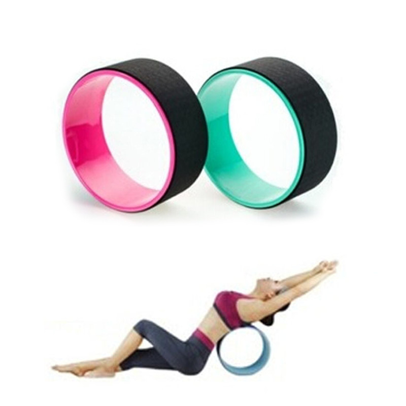 32*13CM Yoga Wheel Pilates Magic Circle Yoga Ring Home Slimming Fitness Equipment For Yoga Gym Home Workout Yoga Props