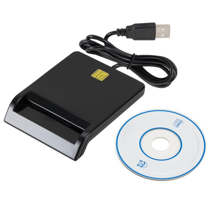 Usb-smartkortsläsare stabil drift pålitlig enkelhet för dnie atm cac ic id simkort kloner anslutning windows