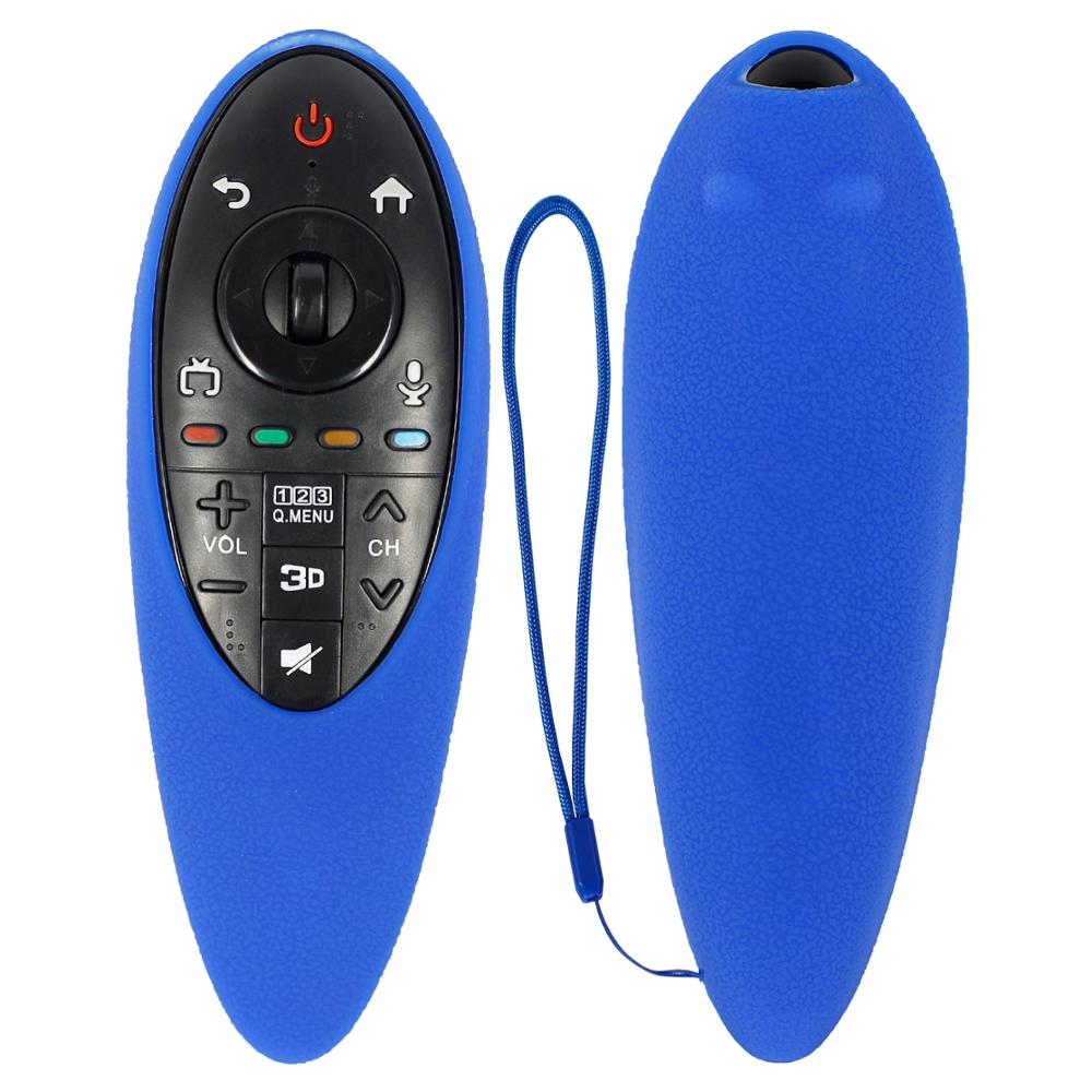 Cubierta para lg AN-MR500 AN-MR500G funda protectora de silicona 3D Smart TV magia de Control remoto estuche con cordón Flexible a prueba de golpes a prueba MR500