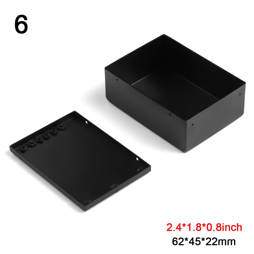 14 sizes Black ABS Plastic Electronic Project Box Instrument Case DIY Waterproof Cover Project Enclosure Boxes: 62x45x22mm