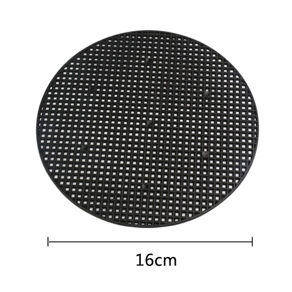 Plastic Flower Pot Bottom Hole Mesh Potted Plant Prevent Soil Loss Net Tools Black EIG88: Pink