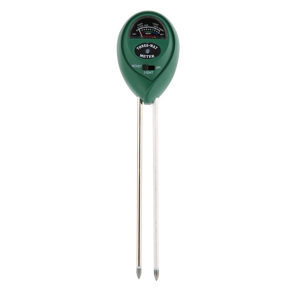 Bodemtester puntweergave 3 in 1 ph meter vocht vochtigheid zonlicht tester monitor voor landbouw planten bloemen