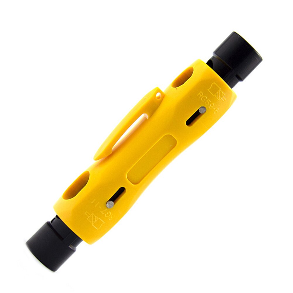 Multifunction Electric Wire Stripper Pen Wire Cable Pen Cutter Rotary RG85/59 Coaxial Cutter Stripping Machine Pliers Hand Tool: Default Title