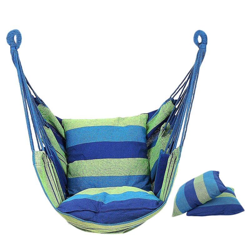 Hamacas Sillón Colgante Silla Mecedora Asiento De Jardín Almohadas Tela 74268834