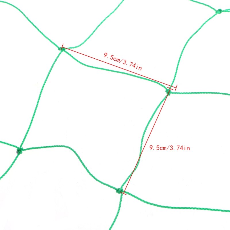 Garden Green Nylon Trellis Netting Support Climbing Bean Plant Grow Fence 62KD