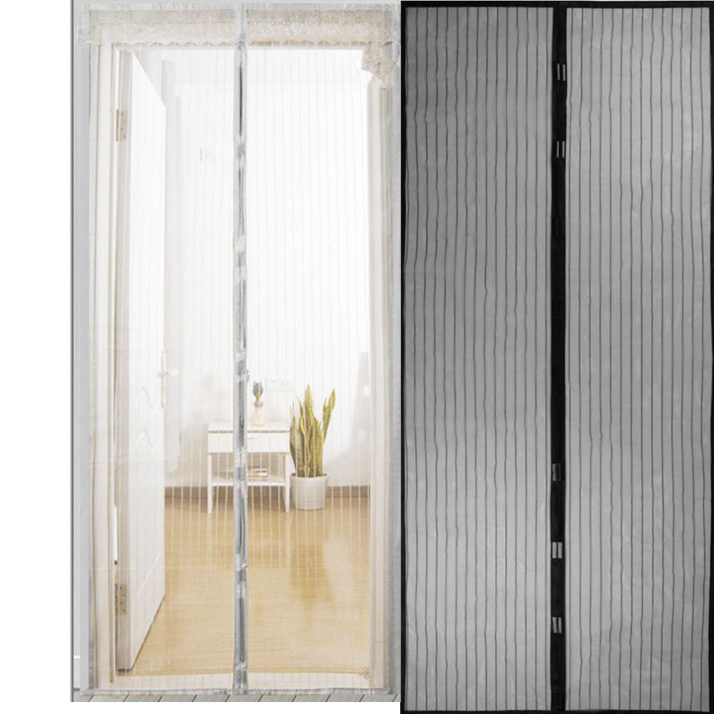 Summer Anti Mosquito Insect Fly Bug Curtains Magnetic Net Mesh Automatic Closing Door Screen Kitchen Curtain screen door