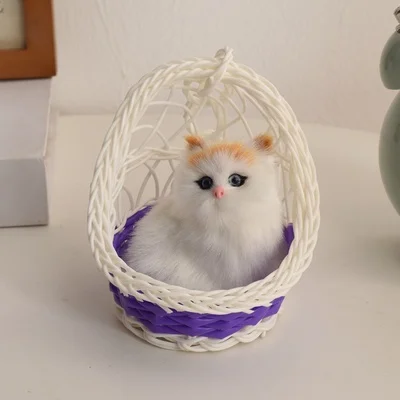 10 stücke Rattan Gewebt Blumenkörbe Vogelnest Korb Schokolade Süßigkeiten Lagerung Kasten Heimat Sekretariat Dekor Anhänger Wohnzimmer Liefert: Kaffee