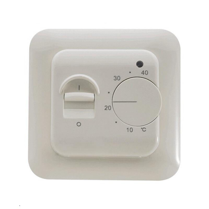 RTC70 16A Room Floor Heating Thermostat Mechanical Temperature Controller Infrared Warm Floor with 3m External NTC Sensor Probe
