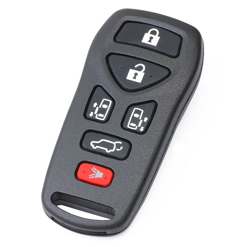KEYECU PN: KBRASTU51 Remote Key Fob 6 Button for Nissan Quest 2004 2005 2006 2007
