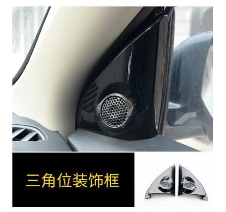 Voor Mitsubishi Outlander Hoge Roestvrijstalen Interieur Pailletten, Dashboard Trim: Champagne