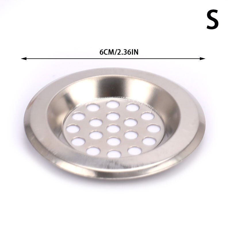 Sink Drain Stopper Badkamer Gootsteen Zeef Rvs Spoelbak Filter Keuken Haar Catcher Stopper Gootsteenzeefje