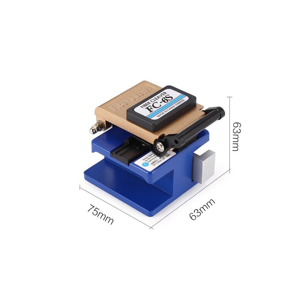 Metall Faser Cleaver FC-6S Fiber Optic Kabel Cutter Kalten Aluminium Faser Messer Schneiden Verwendet in FTTX FTTH FC-6S Faser-spalter werkzeug