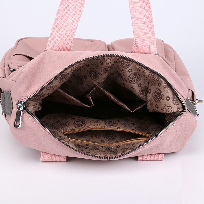 Effen Kleur Schoudertassen Vrouwen Rits Grote Capaciteit Crossbody Tassen Vrouwelijke Mode Messenger Tassen Voor Vrouwen Bakken