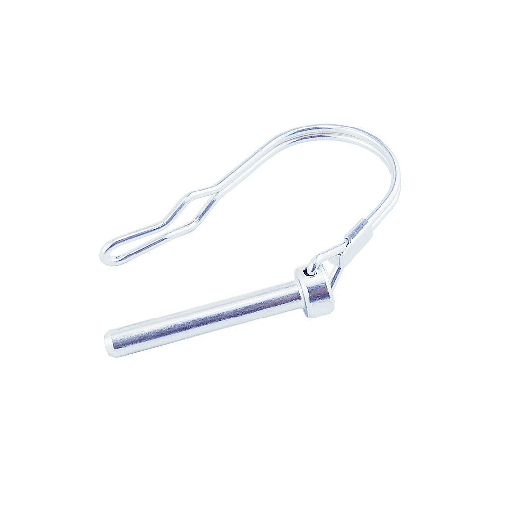 Spring Carbon Steel PTO Pin Round Arch Wire Shaft Locking Lock Pin Safety Coupler Pin Retainer Farm Trailers Wagons Lawn Garden