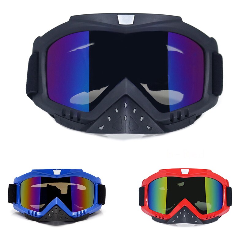 Nesebeskyttelse støvtett motocross briller motorsykkel briller briller motocros hjelm motocross