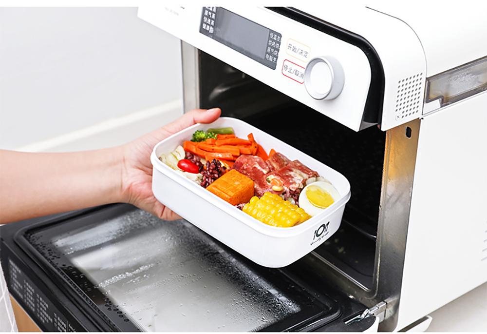 Food Storage Containers, Bento Box, Lunch Containers, Microwavable, Freezer and Dishwasher Safe, Food Containers