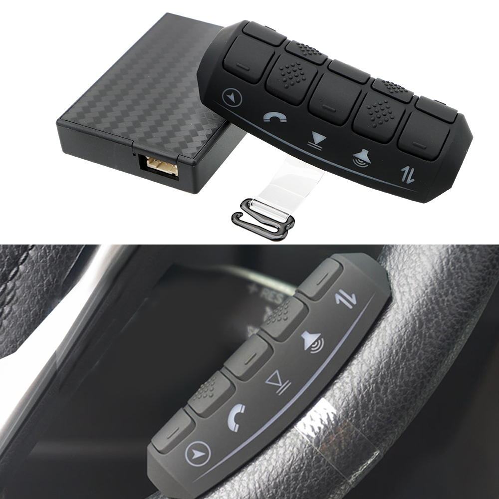 Controller Wireless autoradio lettore GPS DVD telecomando per auto pulsante del volante