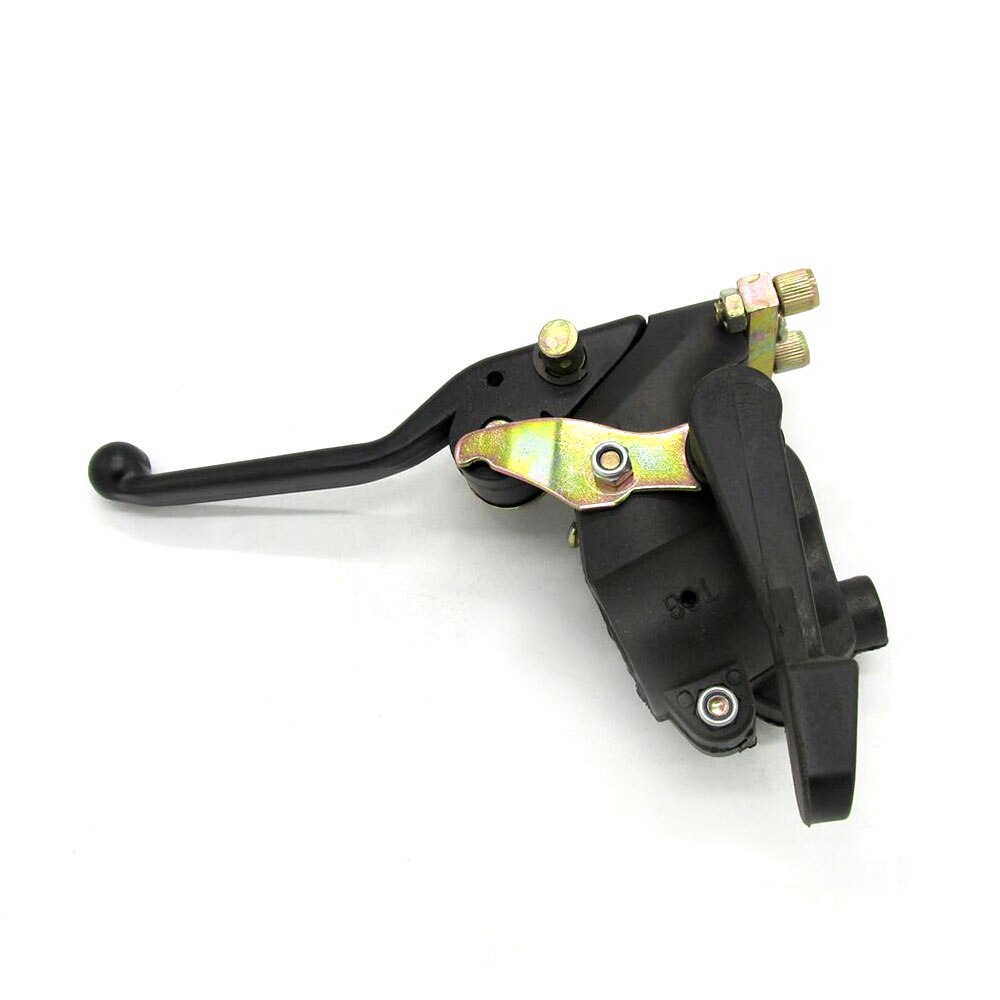 22mm Dual Brake Lever With Parking For 2 Stroke 47CC 49CC Mnni Quad ATV Moto Brand Brake Lever Oil Pumb