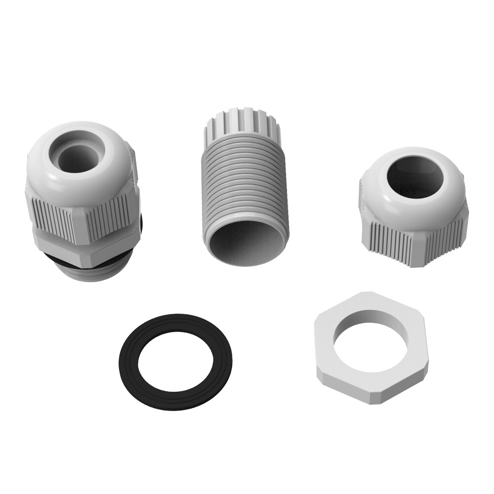 Double Cable Entry Gland Waterproof ABS Gland Box for Cable Types 4mm to 12mm, Solar Panel Motorhome RV Camper Van Caravan