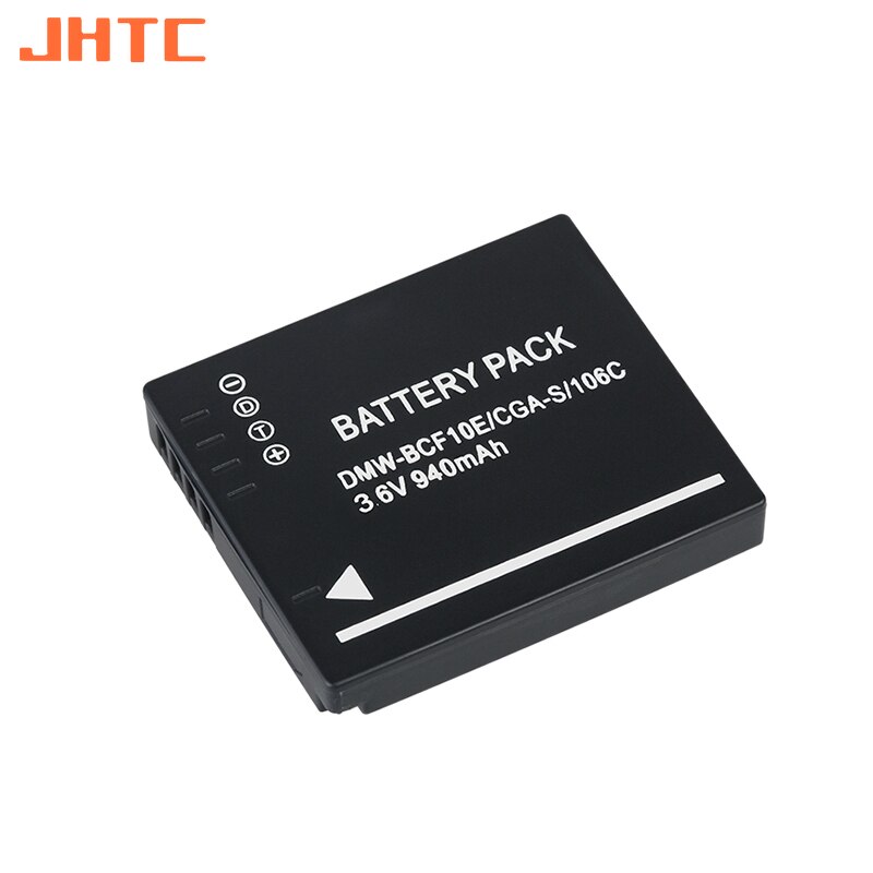 DMW-BCF10E Dmw BCF10E DMWBCF10E Camera Batterij 940Mah Voor Panasonic CGA-S/106C CGA-S/106D CGA-S/106B DE-A59B DE-A60B DMC-F2
