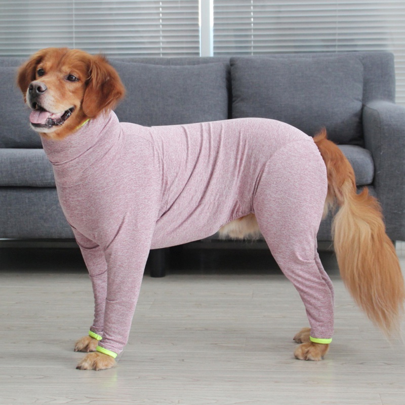 Pet Clothes Jumpsuit Medium Large Dogs Pajamas For Dog costume Long-sleeved Coat For Dogs Surgery Recovery Clothing