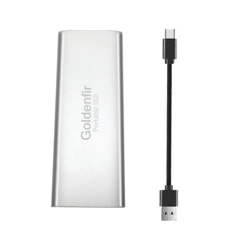 Goldenfir long type NGFF M.2 portable ssd USB 3.0 64GB 128GB 256GB 512GB 1TB External Solid State Drive