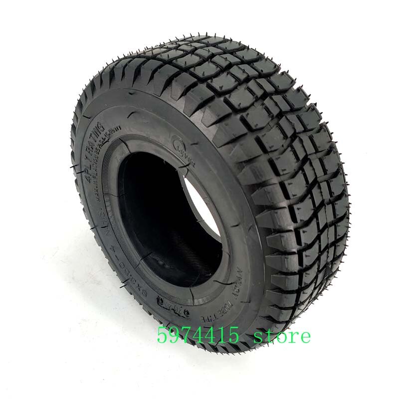 9 Inch 9x3.50-4 Pneumatic Tire 9x3.5-4 Tyre for Electric Tricycle Elderly Electric Ecooter 9 Inch Tire: outer cover