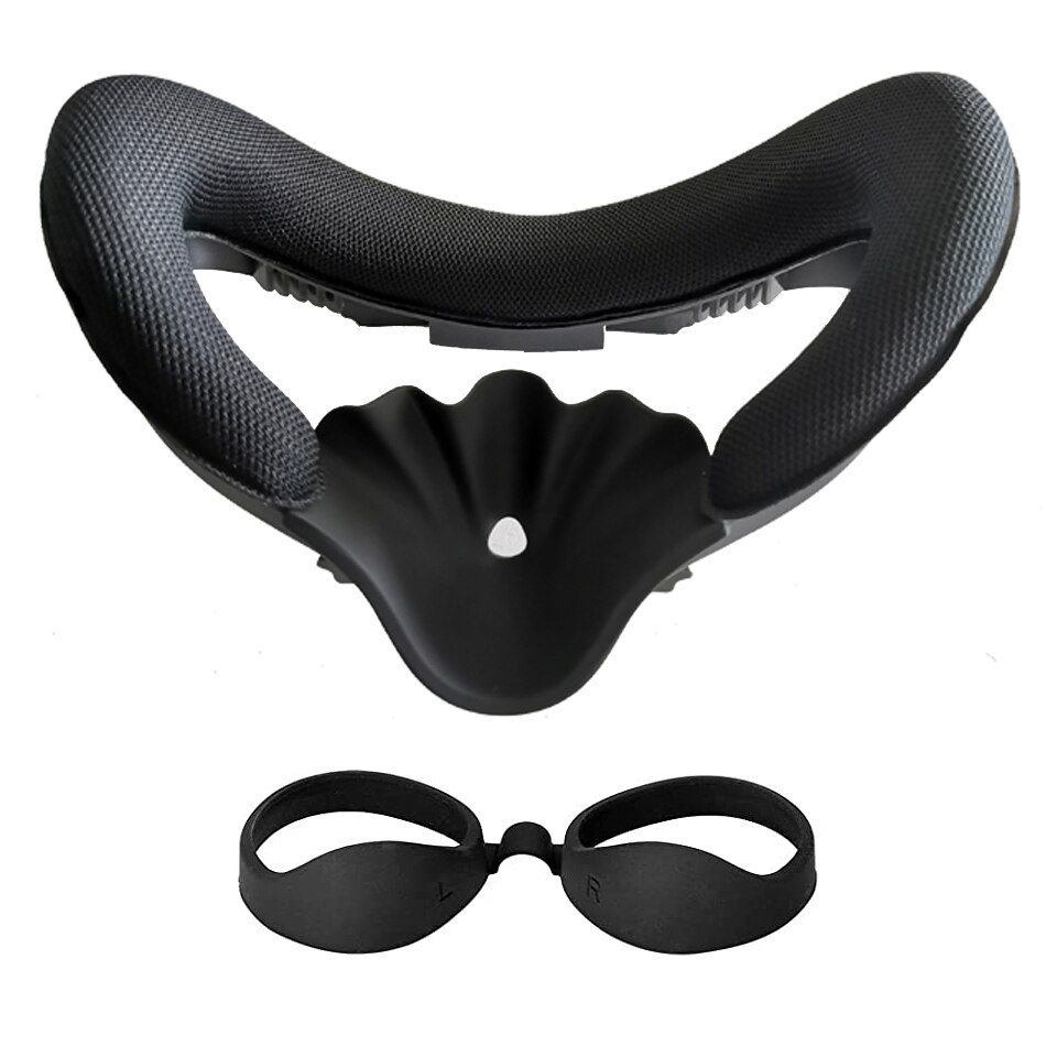 Support d&#39;interface faciale VR, mousse 3D de remplacement pour Oculus Quest 2, accessoires anti-transpirants: 2