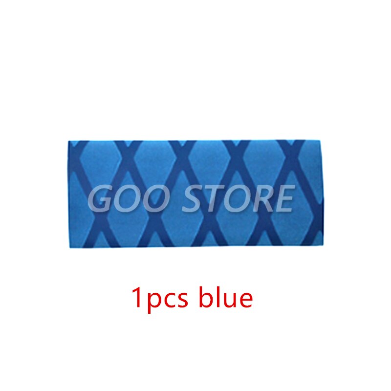 Cinta de agarre para raquetas de tenis de mesa, Material Termocontraíble, juego de Ping Pong, empuñaduras de murciélago, accesorios de banda para el sudor, 1 ud.: 1pcs blue