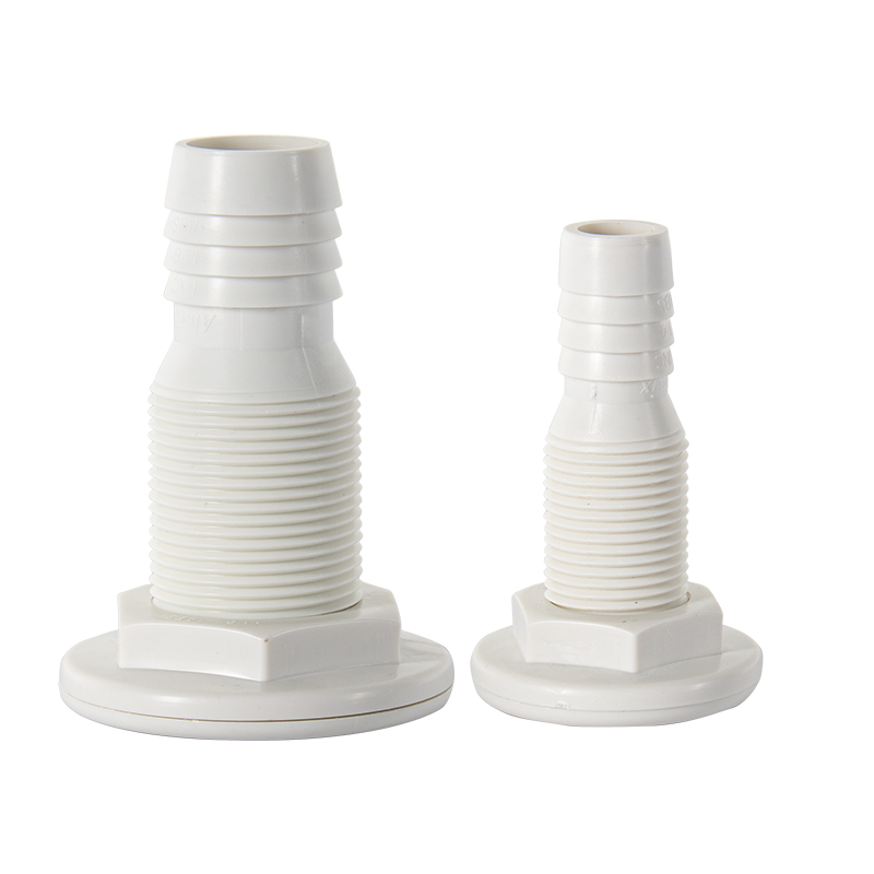 Marine Drainage Outlet Yacht Bilge Drainage Outlet Marine Sewage Outlet Hull Right Angle Black/White Outlet