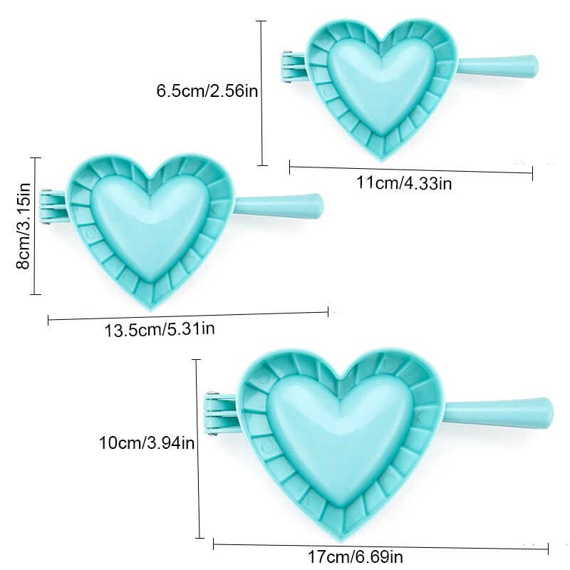 Køkken dumpling form hjerte sommerfugl blomst form diy dumplings maker dej presse dumpling pie ravioli form bage tilbehør