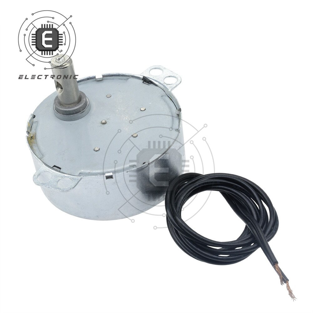Ac 220-240V Ac 12V 50/60Hz Synchrone Motor 5-6Rpm Robuuste Koppel 4W Cw/Ccw TYC-50