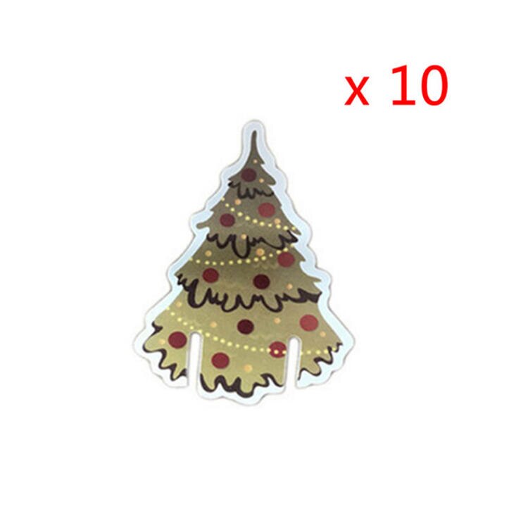 10 Stks/partij Mini Kerstversiering Hoeden Champagne Glas Decor Thuis Party Tafel Ornament Jaar: Christmas Tree